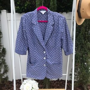 VINTAGE 90’s Cherokee Blue Blazer